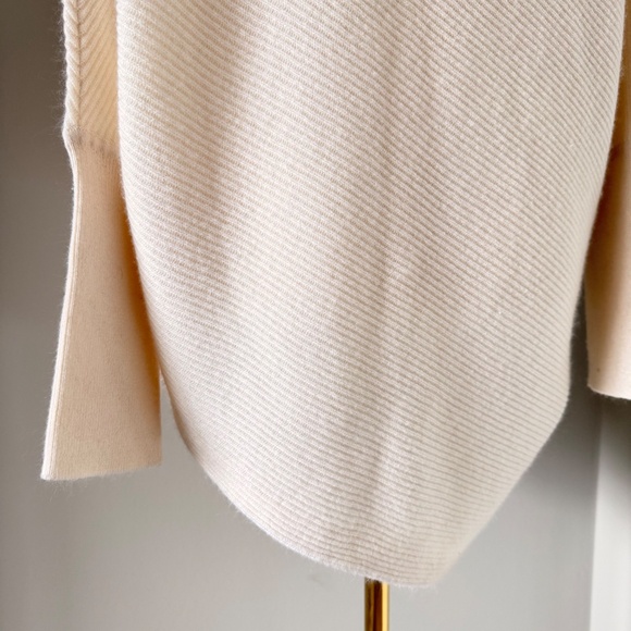 TSE x Saks Fifth Avenue Cashmere Jewel Sweater in White, Sz XL - Picture 9 of 12